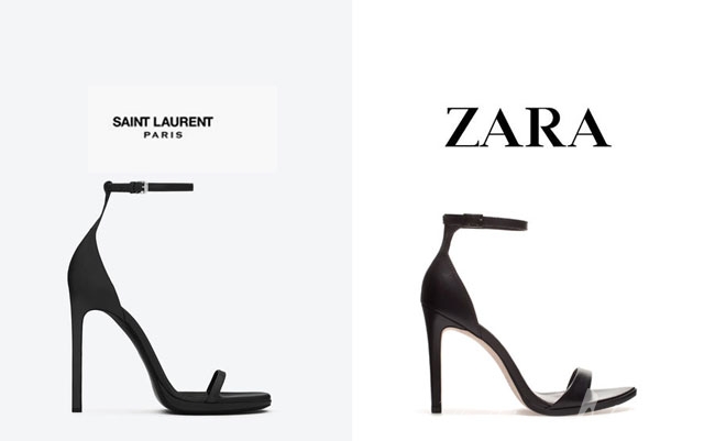 Saint Laurent vs ZARA