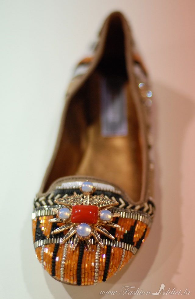 Ivy Kirzhner Beaded Slippers