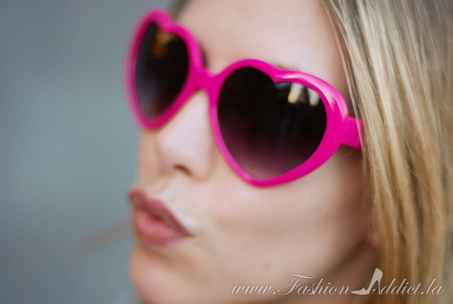 heart shaped sunglasses