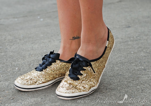 gold sparkle keds