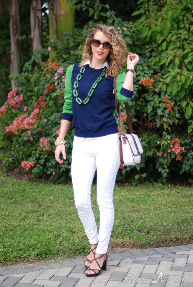 How to wear white jeans after labor day