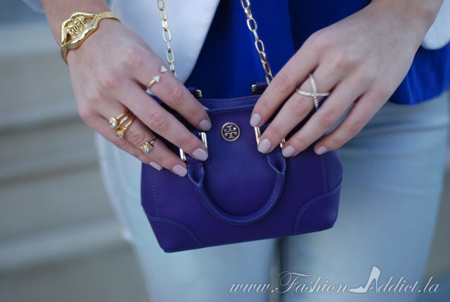 Tory burch mini satchel