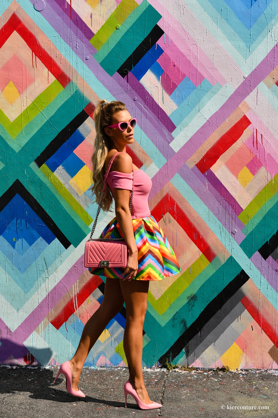 rainbow wall miami