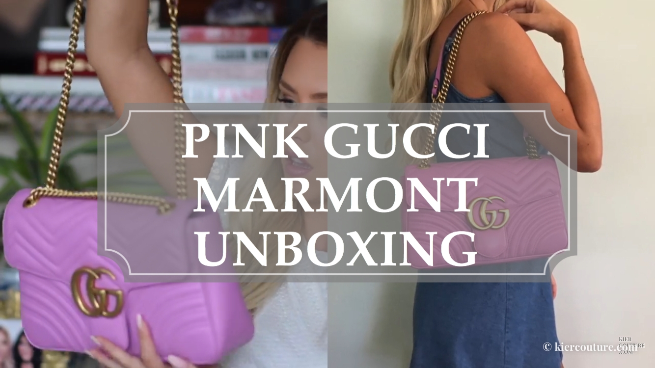 gucci Marmont unboxing