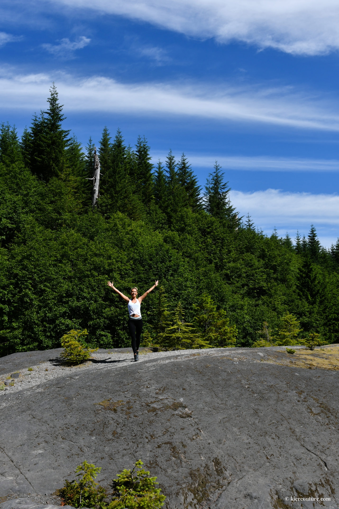 top of the rock at lava canyon washington