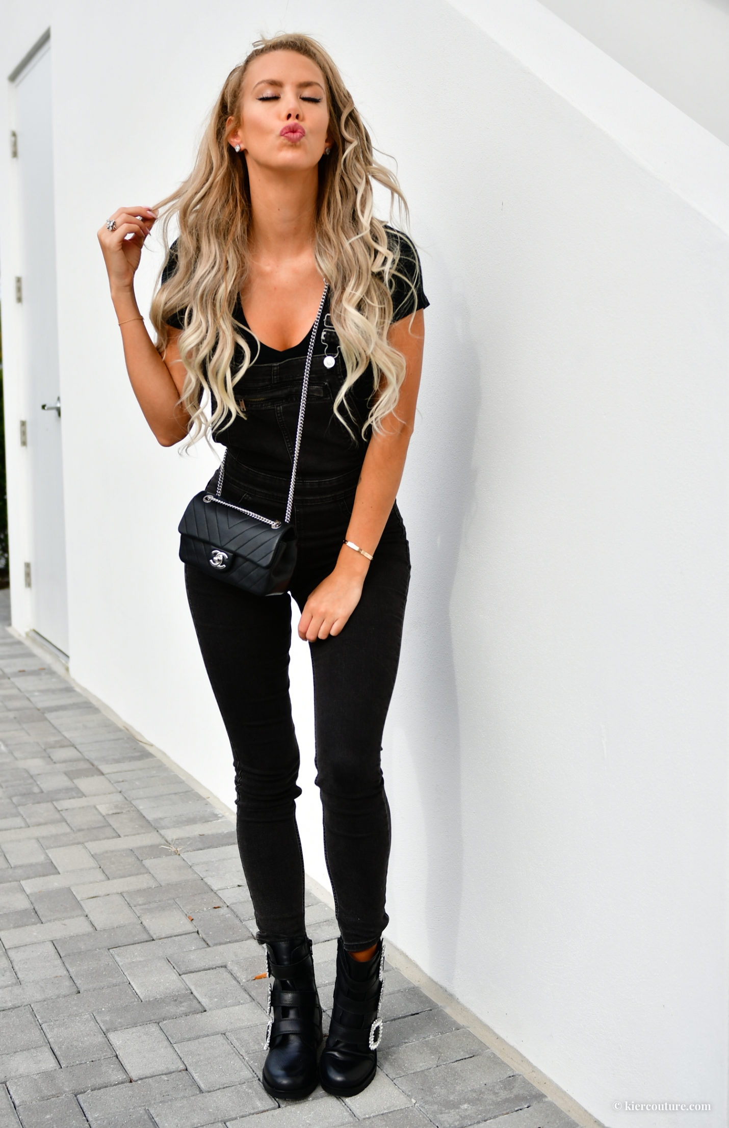 All black outfit