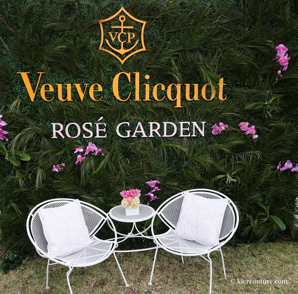 Veuve Cliquot Rosé garden