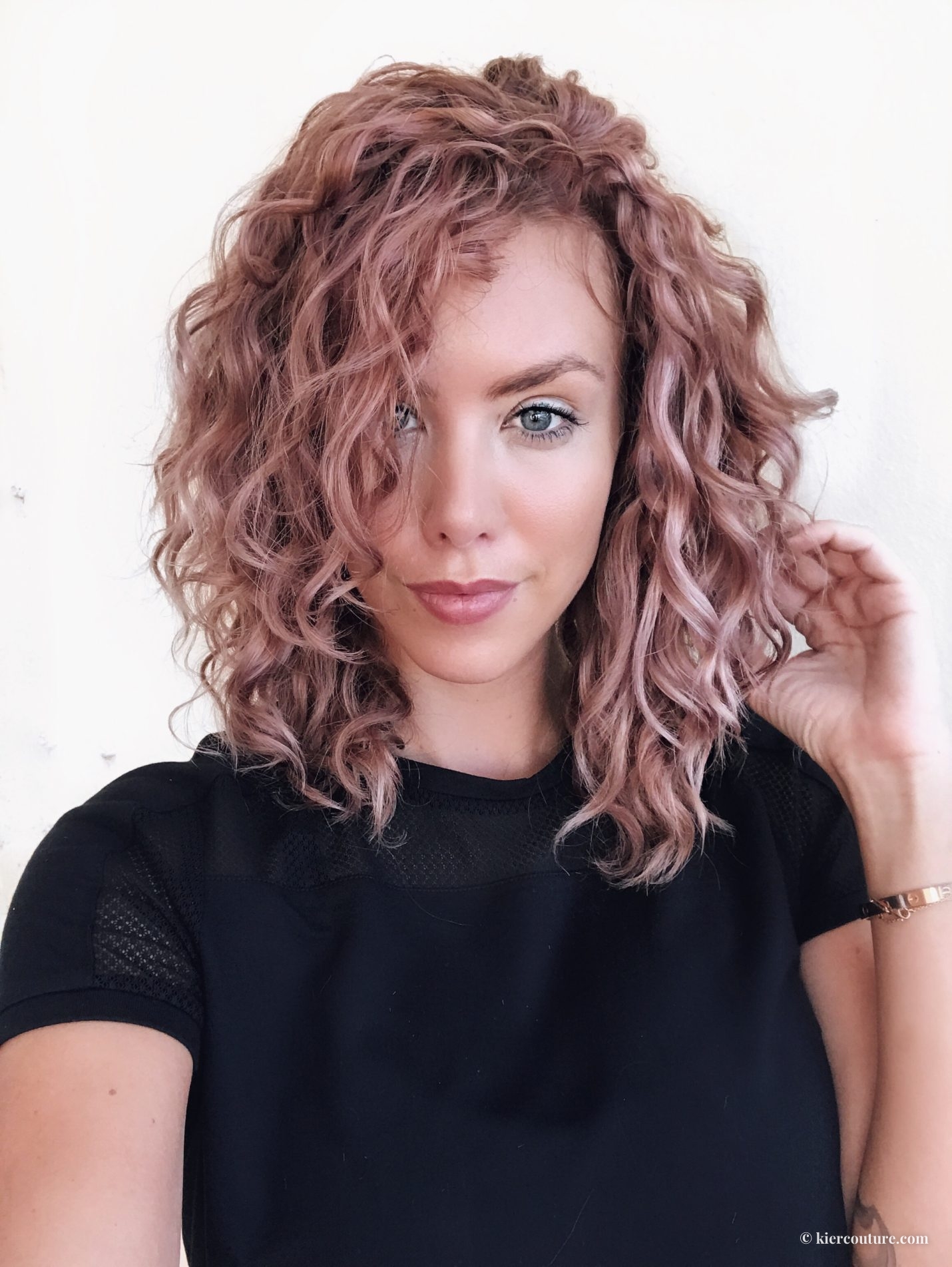 how to get rose gold hair