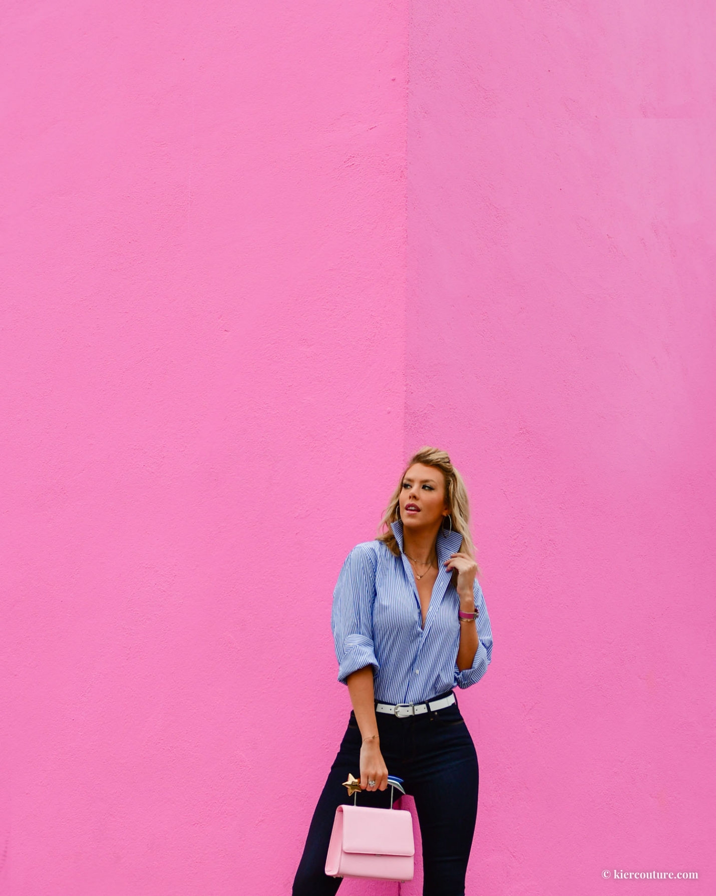 Kier Mellour pink wall